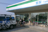 台灣便利商店多 是環島車友很… 台灣便利商店多 是環島車友很…